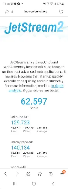 안드로이드 웹브라우저 성능 비교 사진3