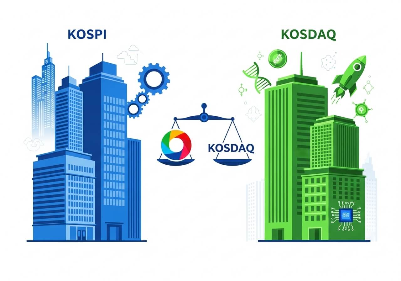 코스피와 코스닥의 차이