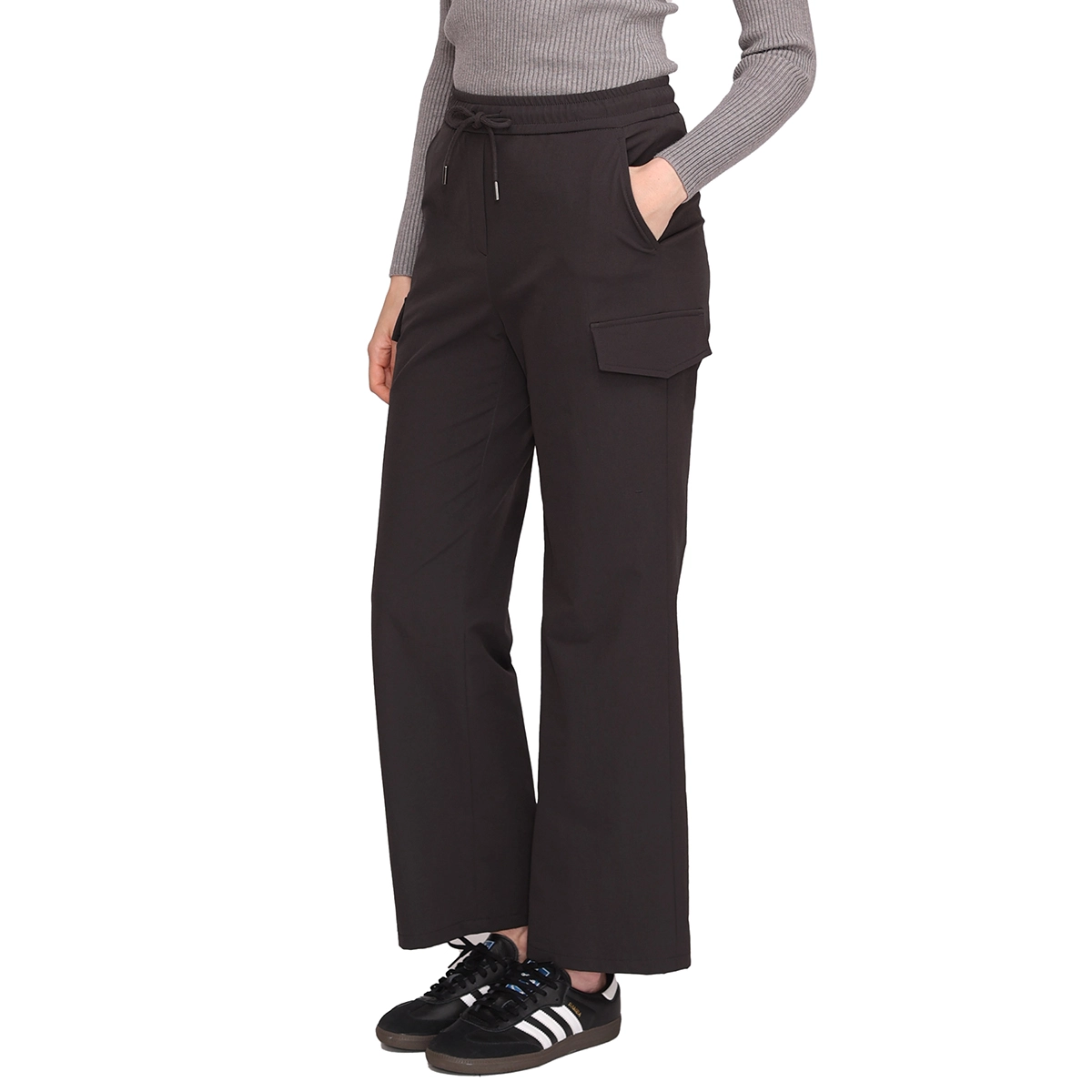 2만원대 솔레지아 여성 와이드 밴딩 팬츠, 착용감과 가성비는?