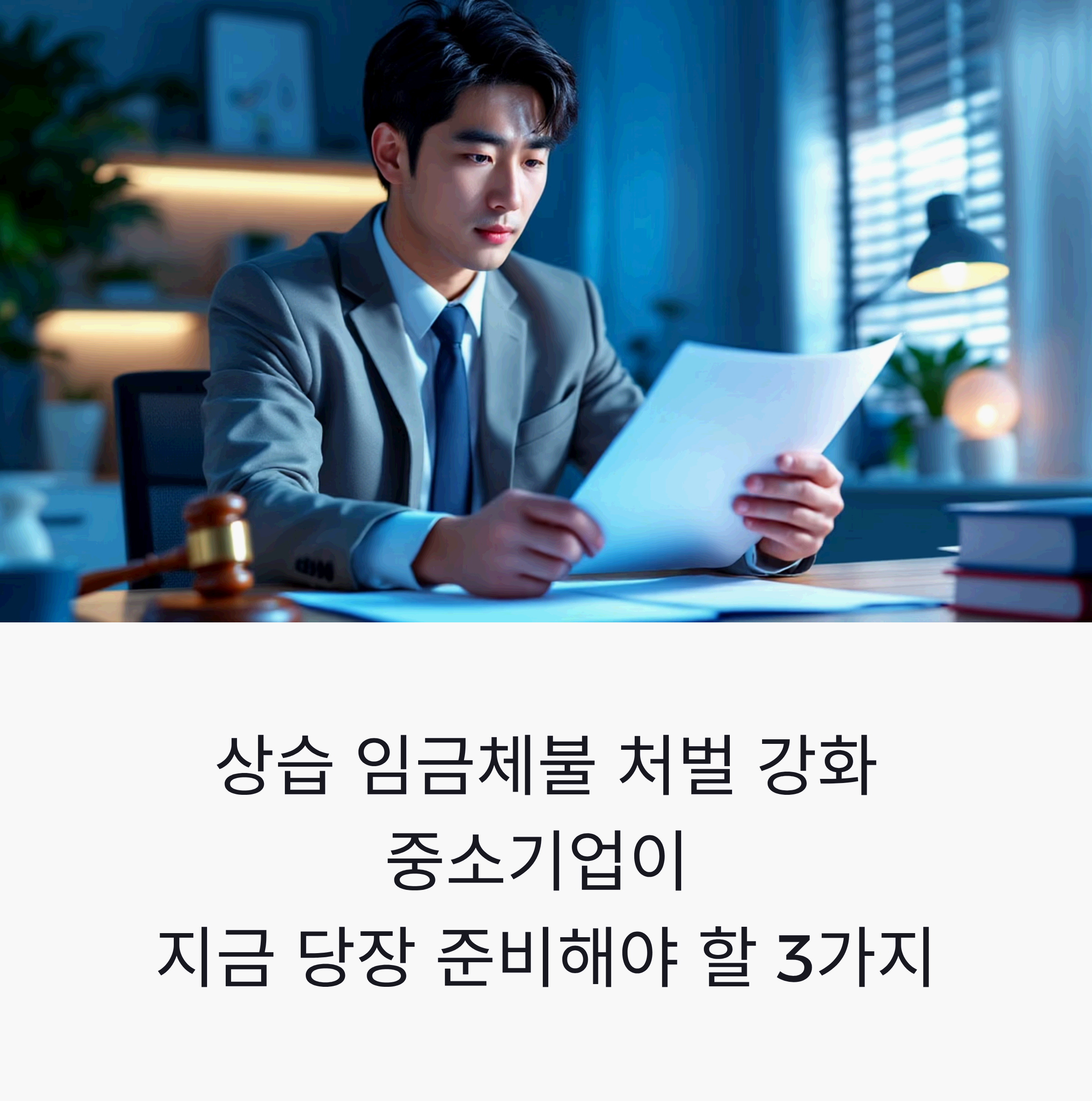 상습 임금체불 근절법 시행에 따른 징벌적 손해배상 등 주요 변화 5가지와 중소기업 대응 전략 총정리