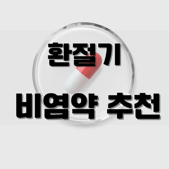 환절기비염약추천