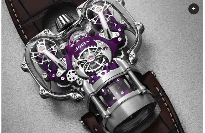 우주선 모양의 1억대 시계 막시밀리앙 뷰세와 친구들(MB&F) VIDEO: Pure Imagination: The MB&F Horological Machine No. 9 – “Sapphire Vision”