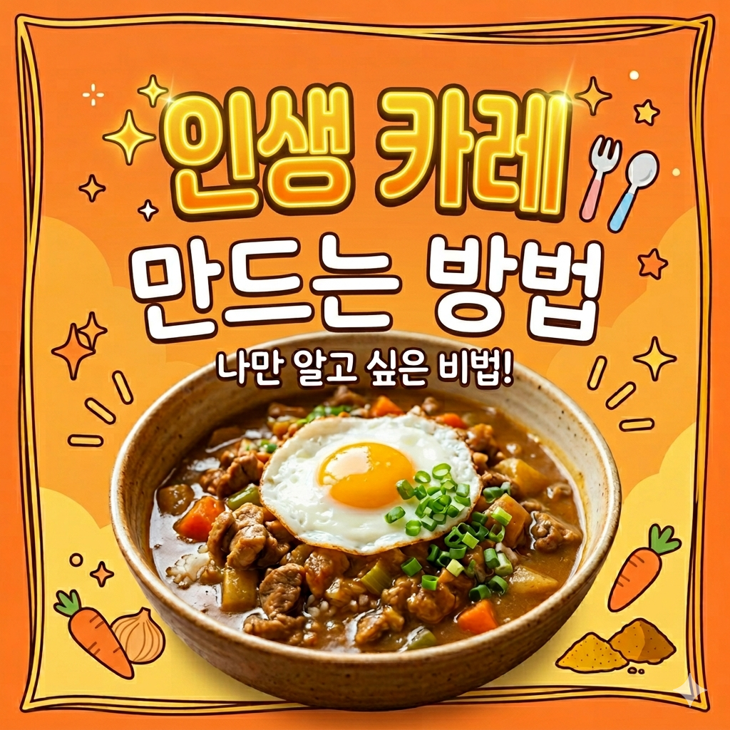 인생카레만드는방법