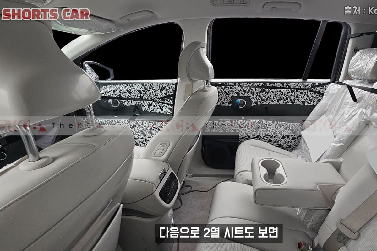 현대자동차 대형 전기 SUV 아이오닉 7 테스트카 스파이샷