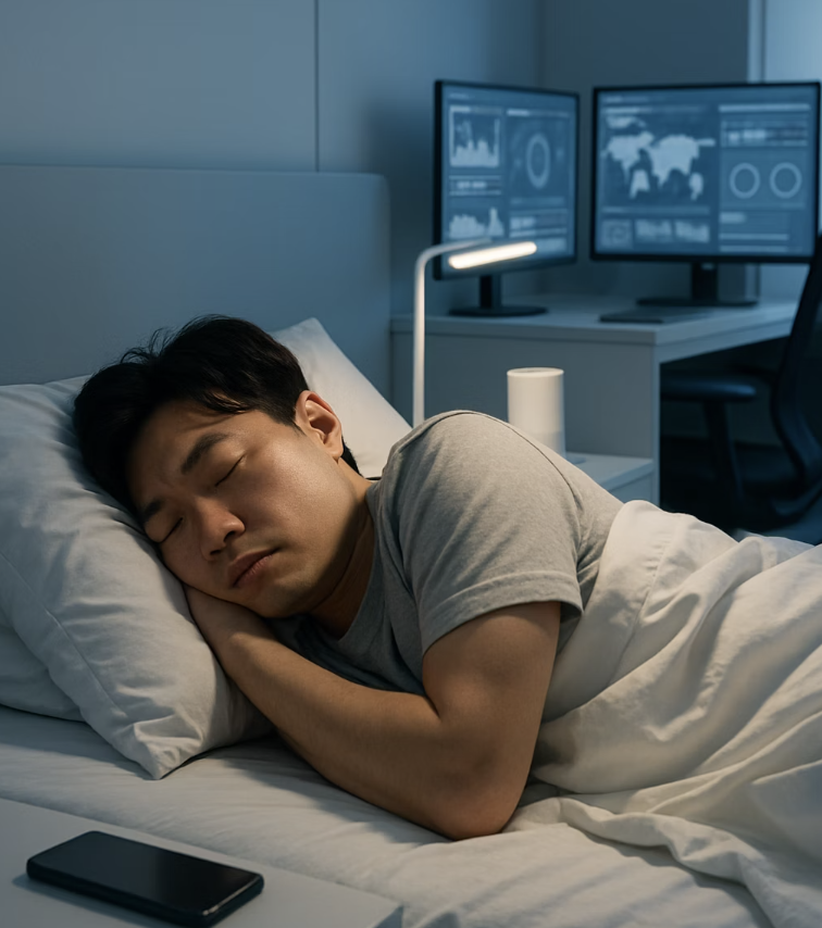 최악의 자세 2: 팔을 베고 자는 잠버릇