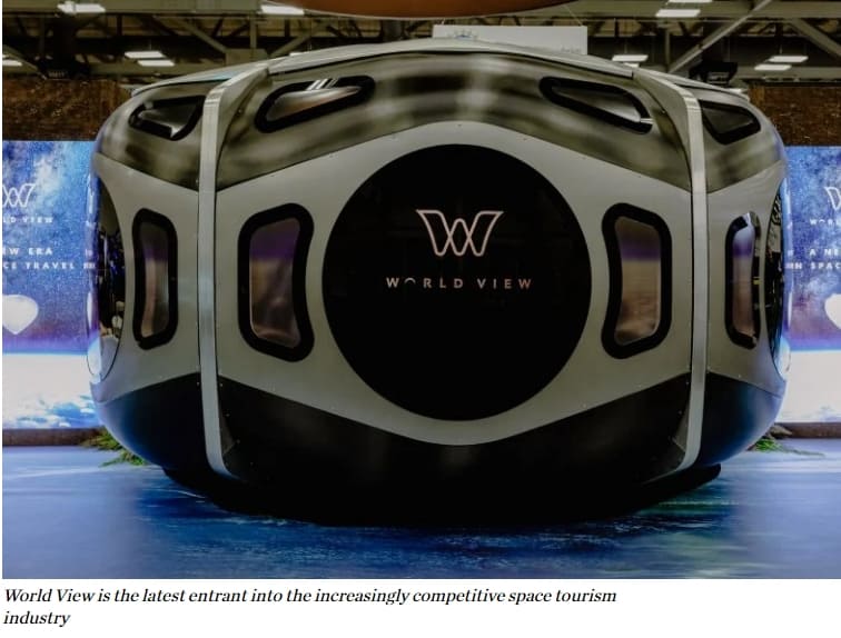 2024년 승객 비행 개시 풍선 우주선 공개 VIDEO: World View unveils balloon spacecraft that will begin passenger flights in 2024