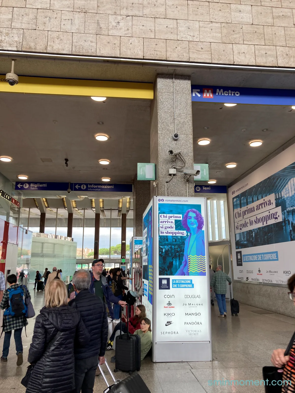 이탈리아-피렌체-아침-산타마리아노벨라역-로마-테르미니역-콜로쎄오역-지하철타러가기