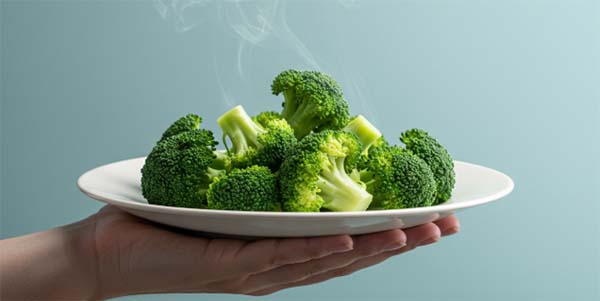 브로콜리 요리 데치기