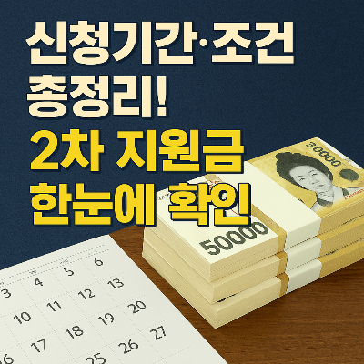 2차 민생회복 소비쿠폰