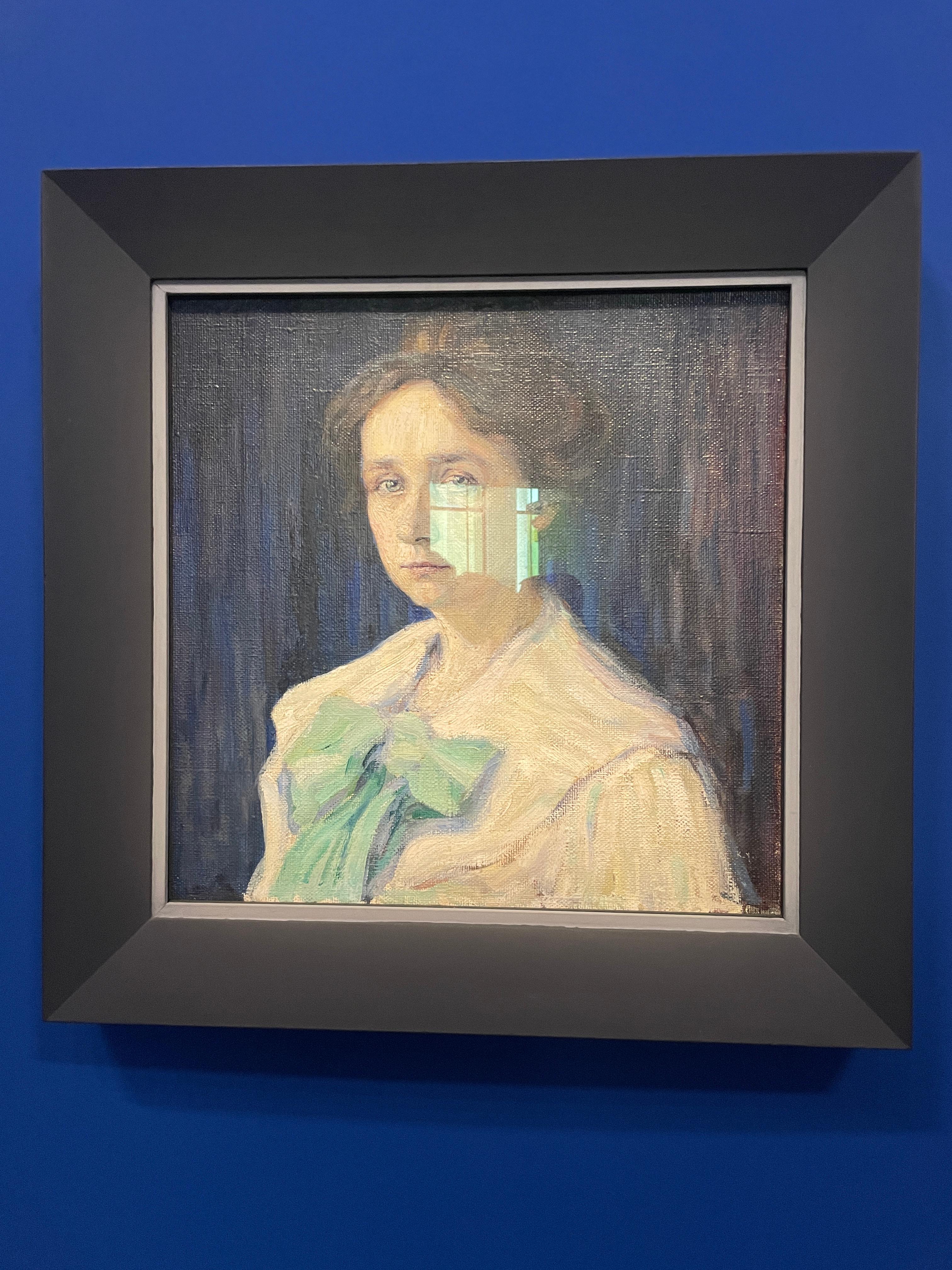 칸딘스키가 그린 가브리엘 뮌터의 초상화, 파리 시립 현대 미술관