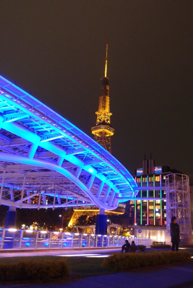 나고야 야경 풍경 사진