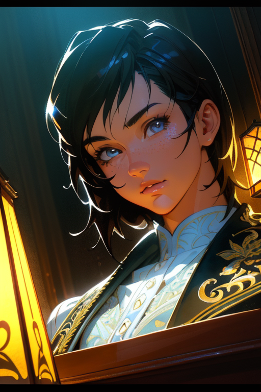 Playground AI로 생성한 그림(2) - 아름다운 남자