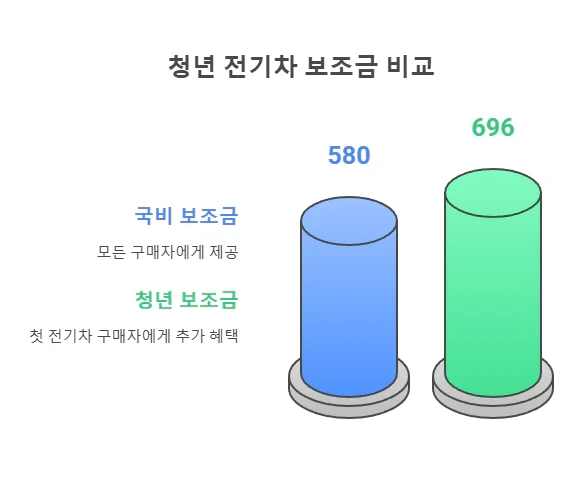 🔋 전국 청년 전기차 보조금 비교 (청년, 보조금, 지역혜택)