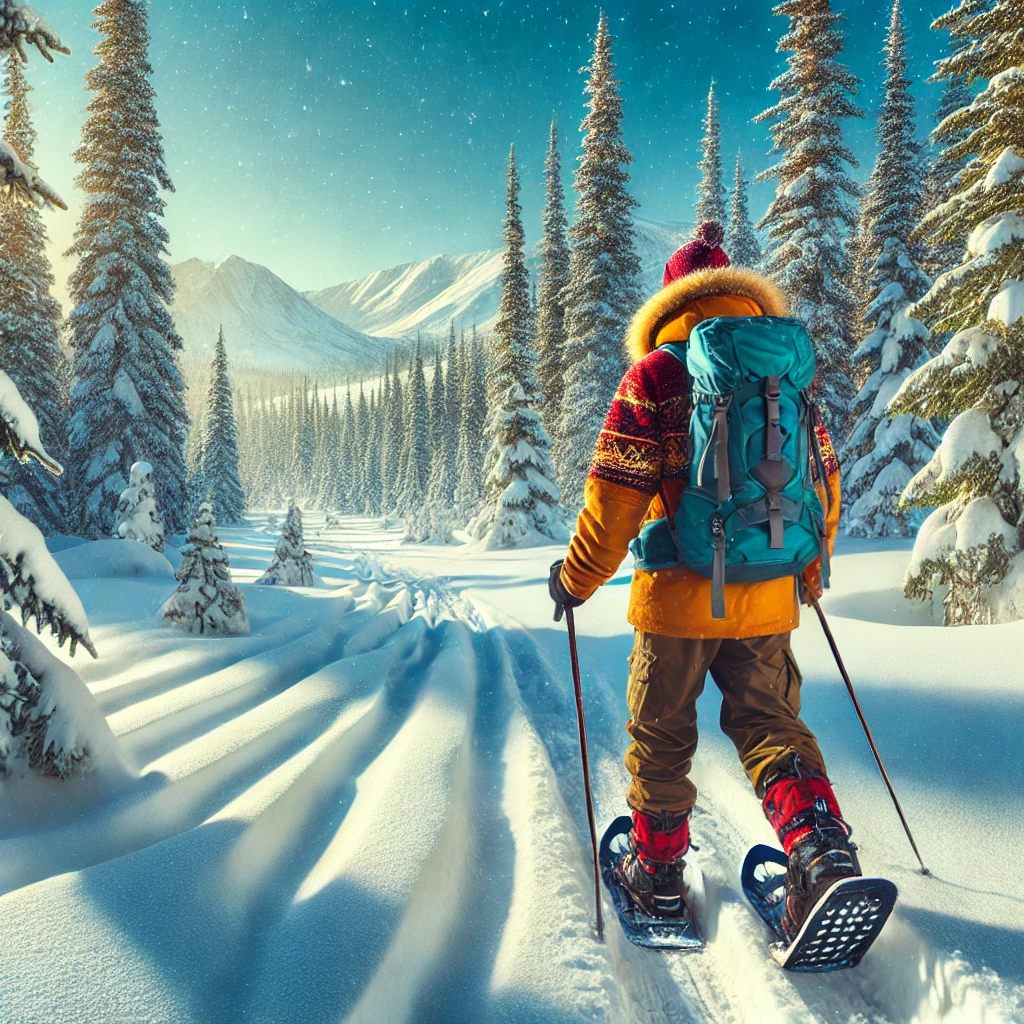 겨울건강 스포츠, '스노슈잉'