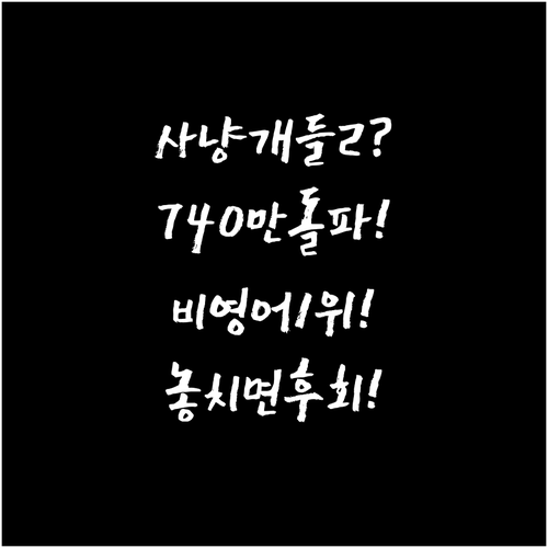 사냥개들2 시청률 분석 740만 기록..