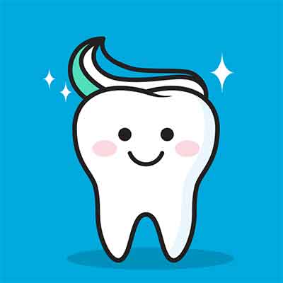 건강한 이빨 캐릭터