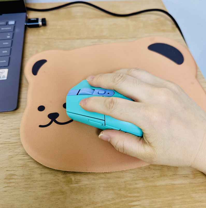 로지텍 G304 무선 마우스 민트 사용 후기 노트북 연결 과정