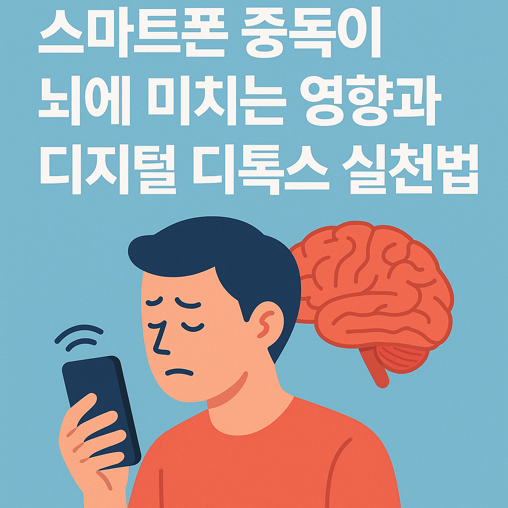 뇌에 미치는 영향과 디지털 디톡스 실천법