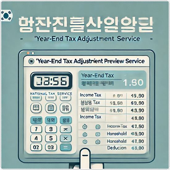 연말정산 미리보기 꿀팁