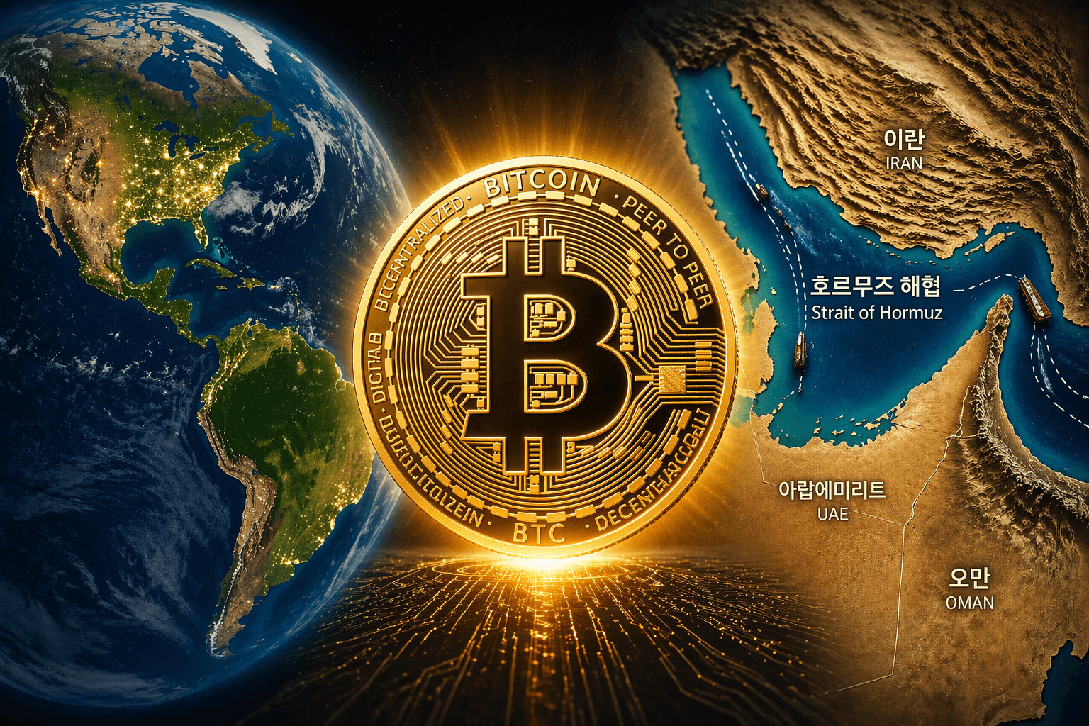 비트코인의 지정학적 사용