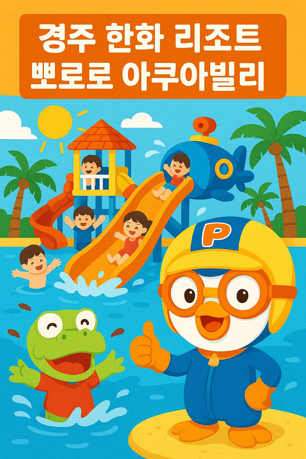 경주 한화리조트 뽀로로 아쿠아빌리지 예약