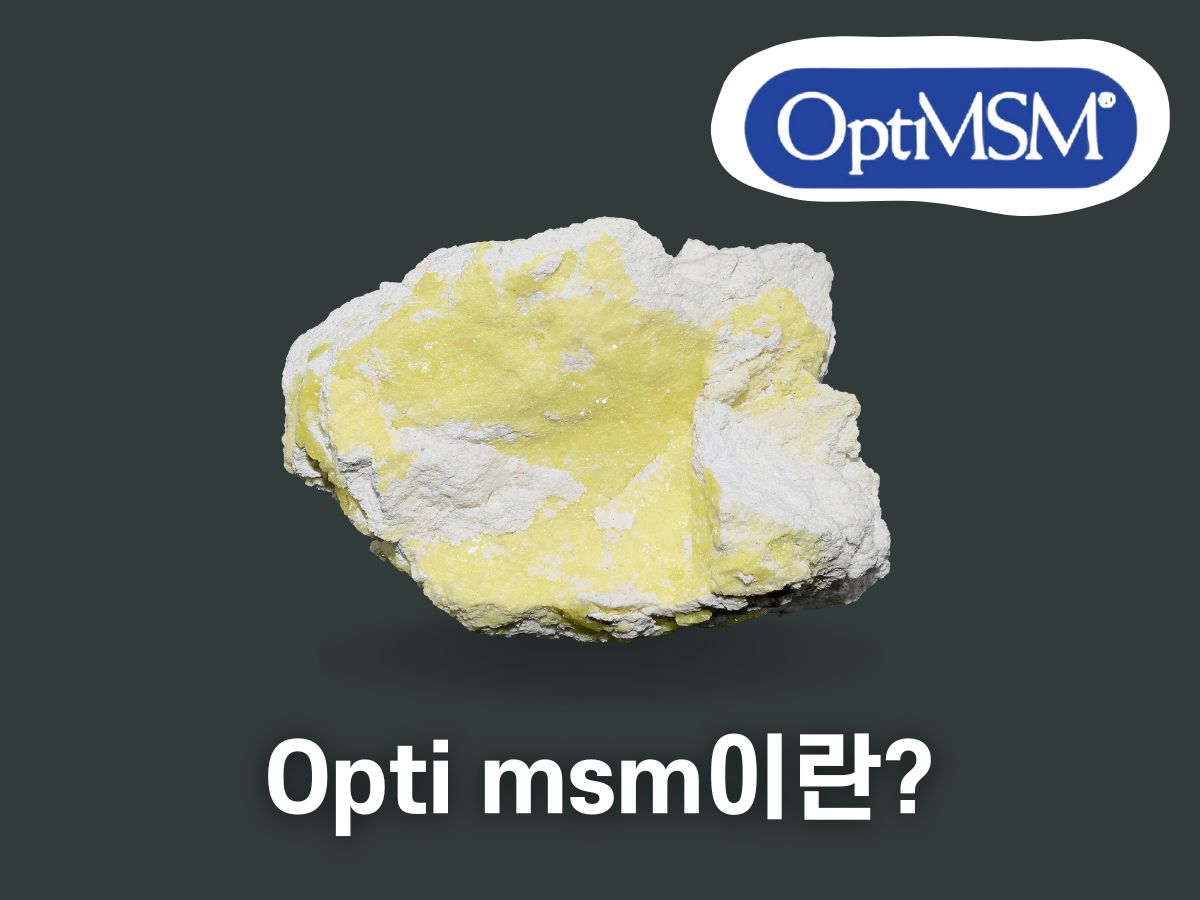 Opti msm이란
