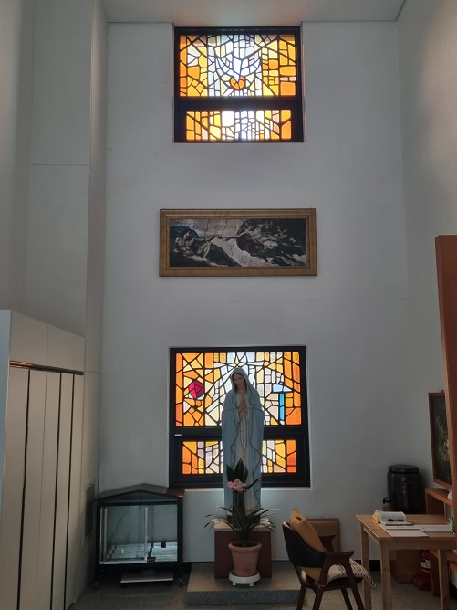 대전 죽동성당 성모상