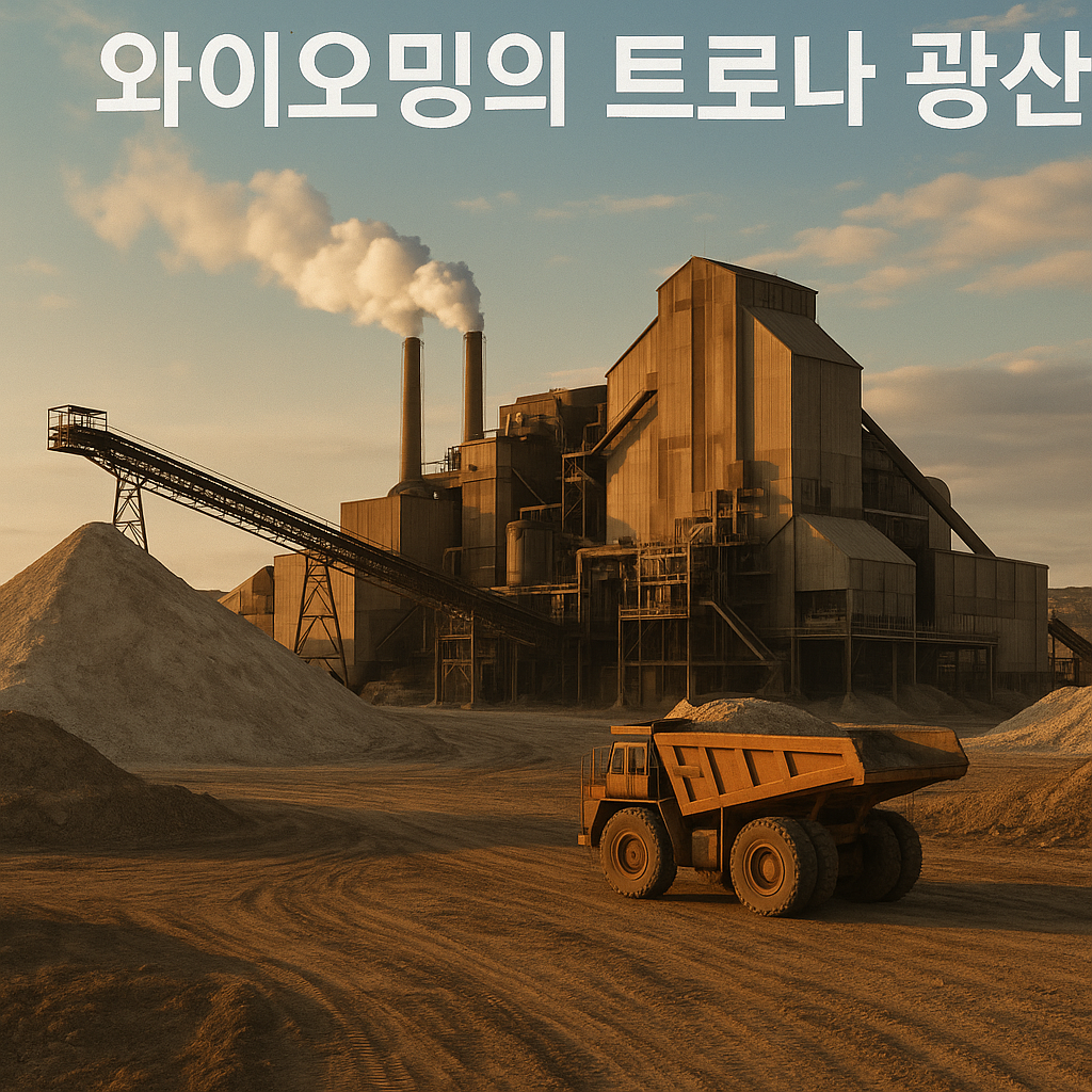 와이오밍의 트로나 광산