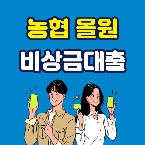 농협 올원 비상금대출