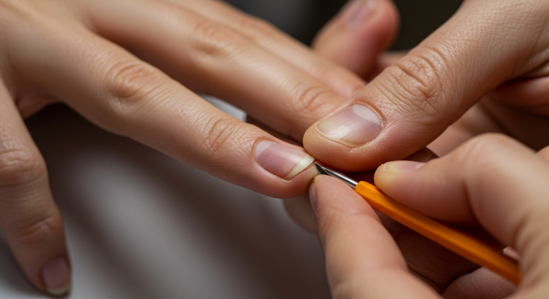 손톱이 숨 쉴 수 있도록 휴식기