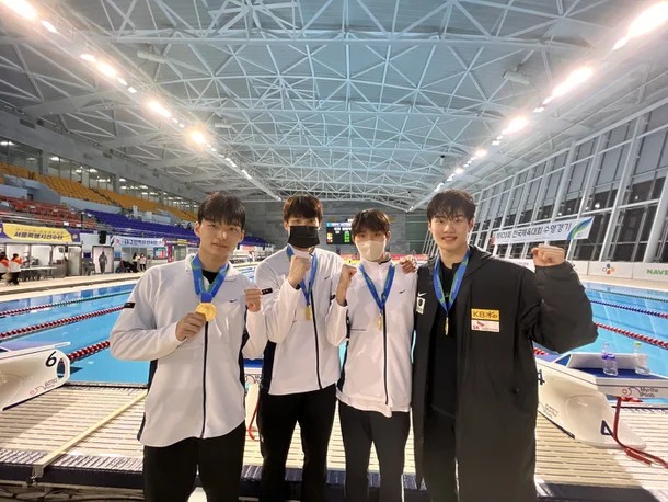 아시안게임 수영 포상금