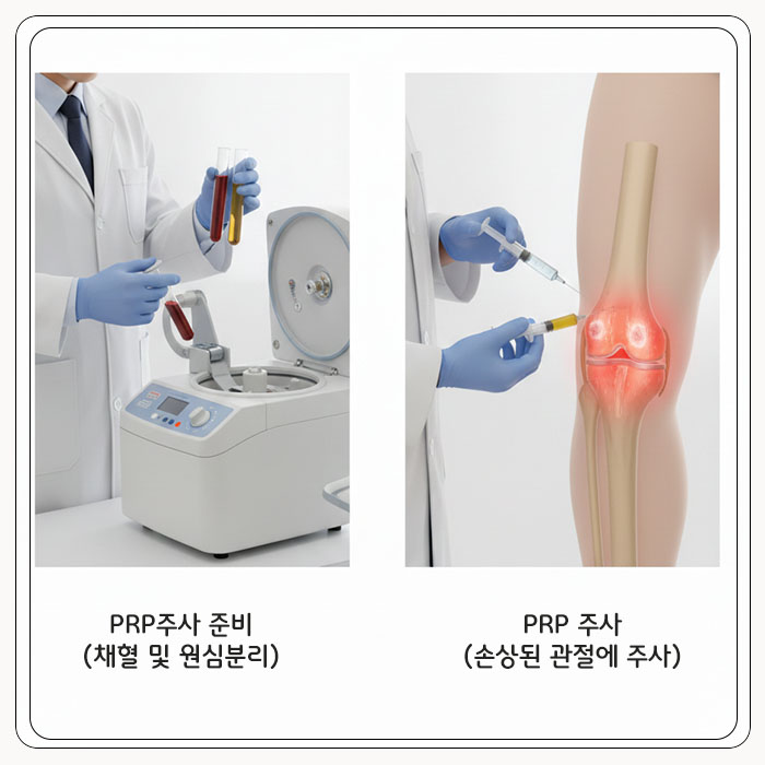 PRP 주사 (자가 혈소판 풍부 혈장 치료)