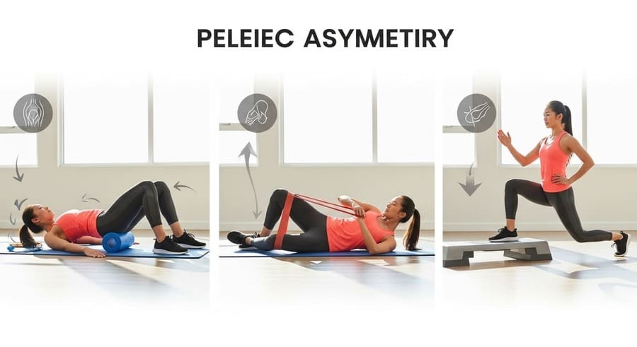 골반 비대칭 자가 진단법과 교정을 위한 핵심 운동 3가지로 건강한 체형 관리하기