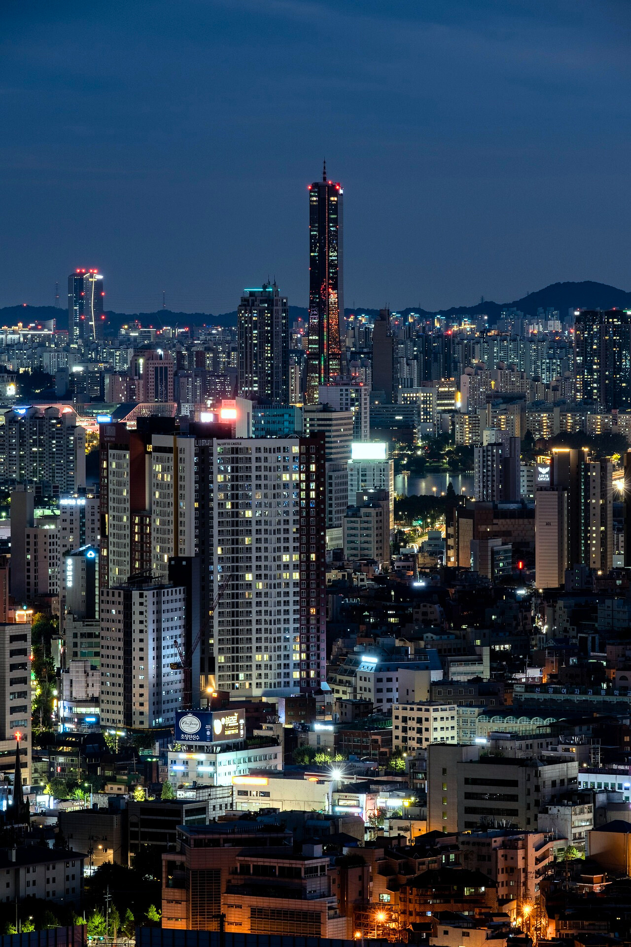 서울 야경 관련 사진