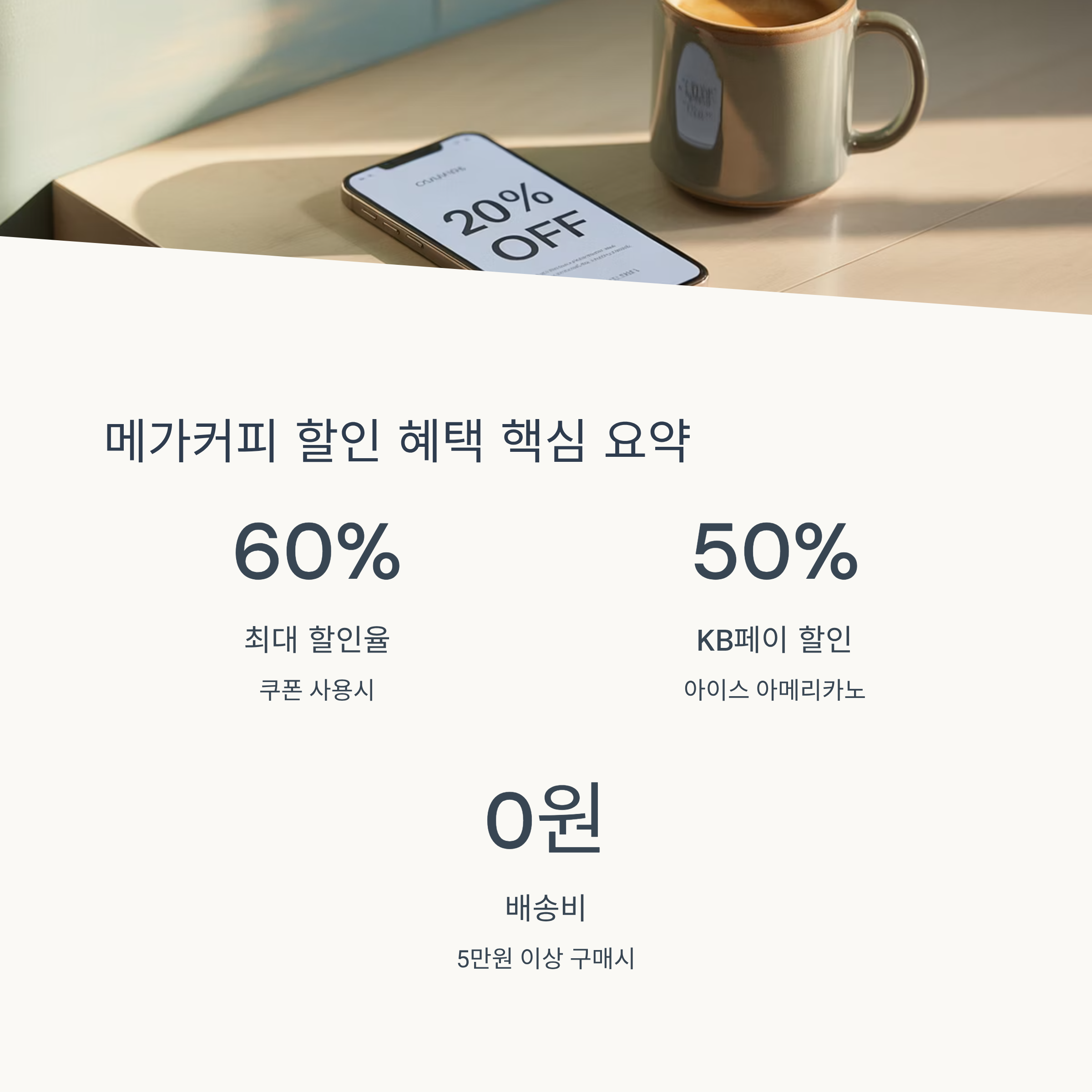 메가커피할인정보