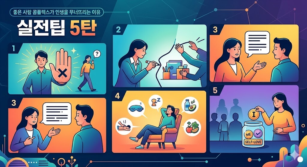 좋은 사람 콤플렉스가 인생을 무너뜨리는 이유 이미지