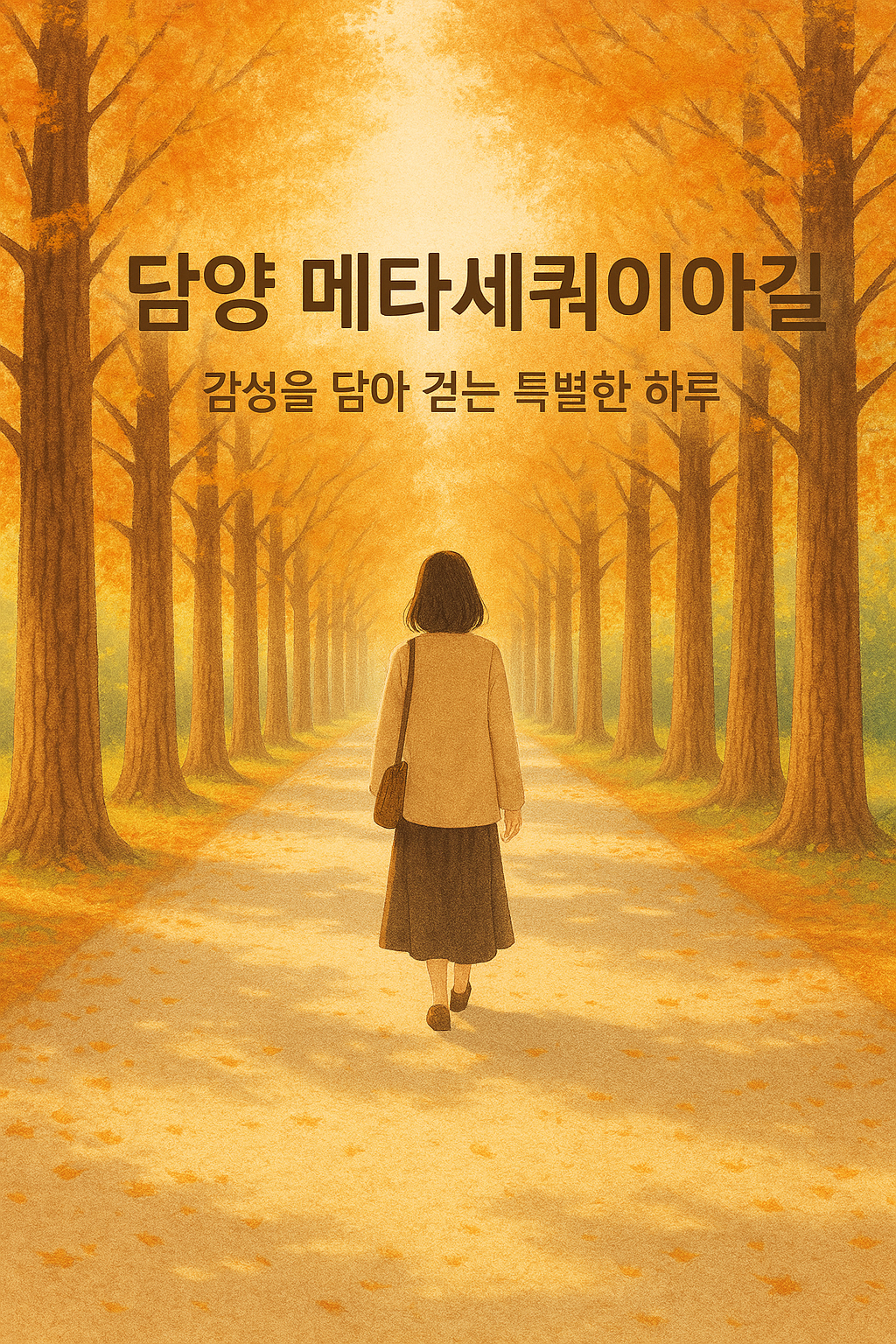 담양 메타세쿼이아길, 감성을 담아 걷는 특별한 하루