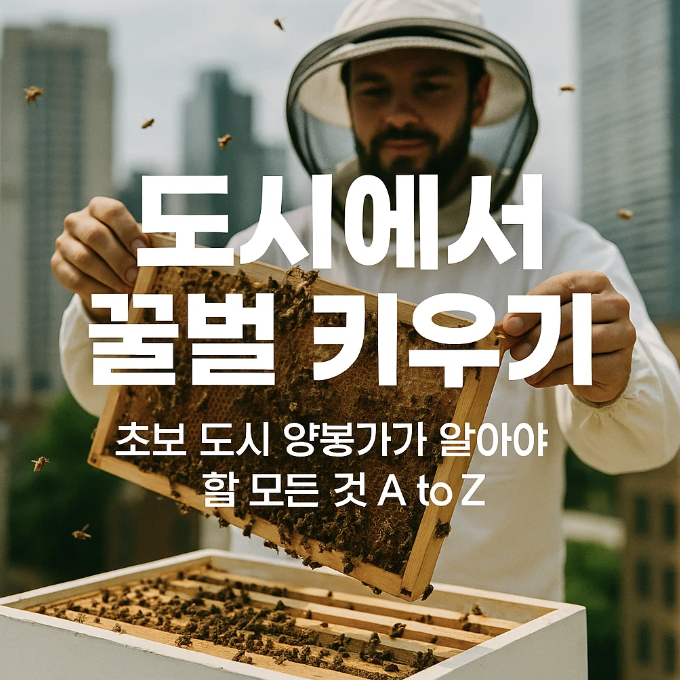 도시에서 꿀벌 키우기, 초보 도시 양봉가가 알아야 할 모든 것 A to Z