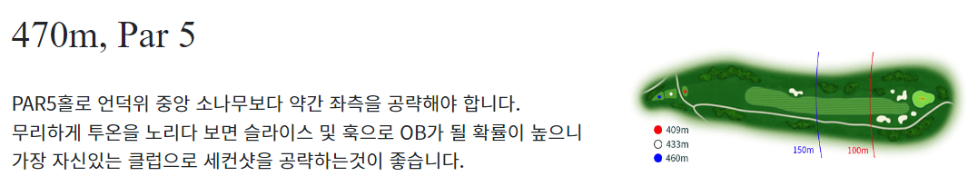 시그너스 컨트리클럽 코튼코스 4