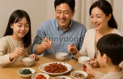 글의 이해를 높이기 위한 더덕 반찬 이미지
