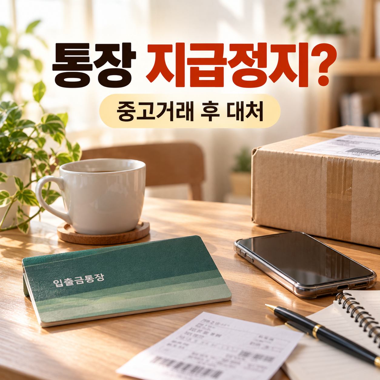 중고거래 계좌 지급정지 예방 대표 이미지