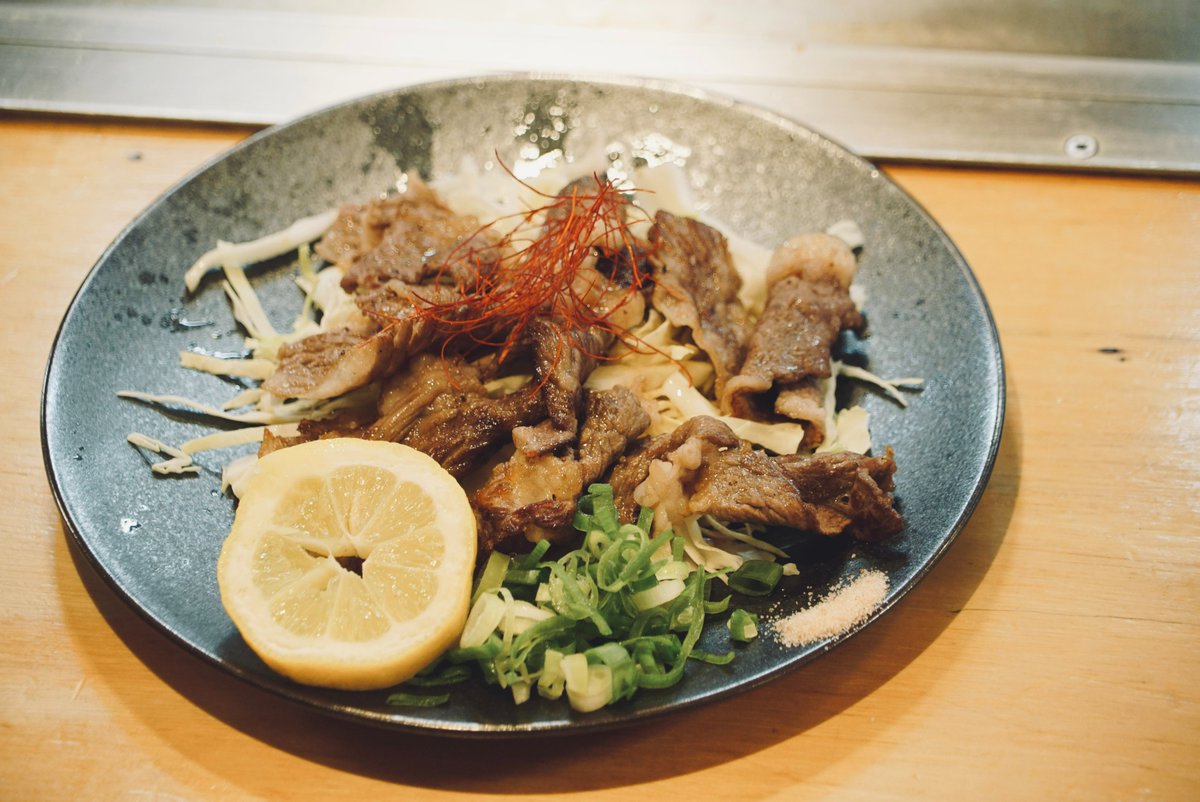 와카코와술_와규코우네소금구이