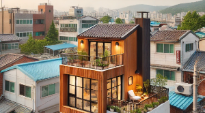 건물들의 모습