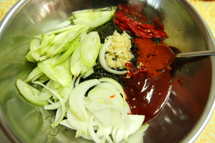 꼬시래기 초고추장 무침