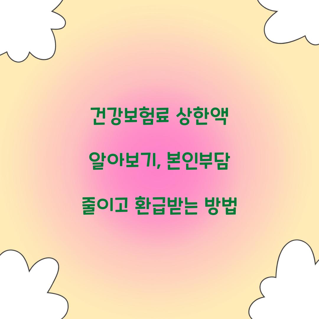 건강보험료 상한액