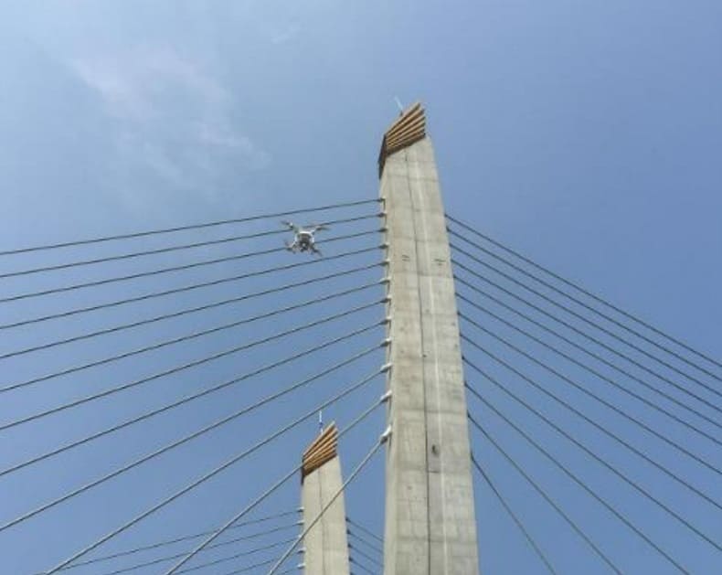 건설연, 사장교 케이블 안전점검을 위한 비파괴검사 로봇 개발