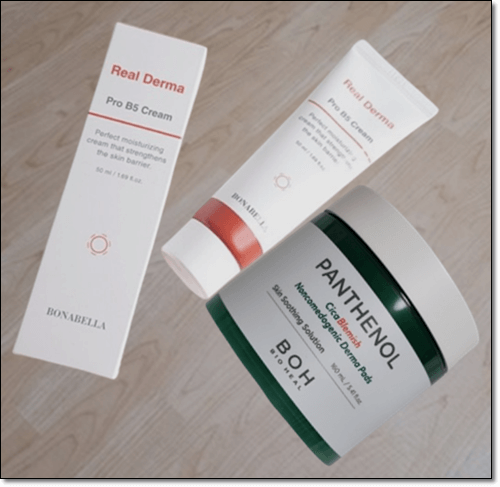 덱스판테놀 연고 및 크림