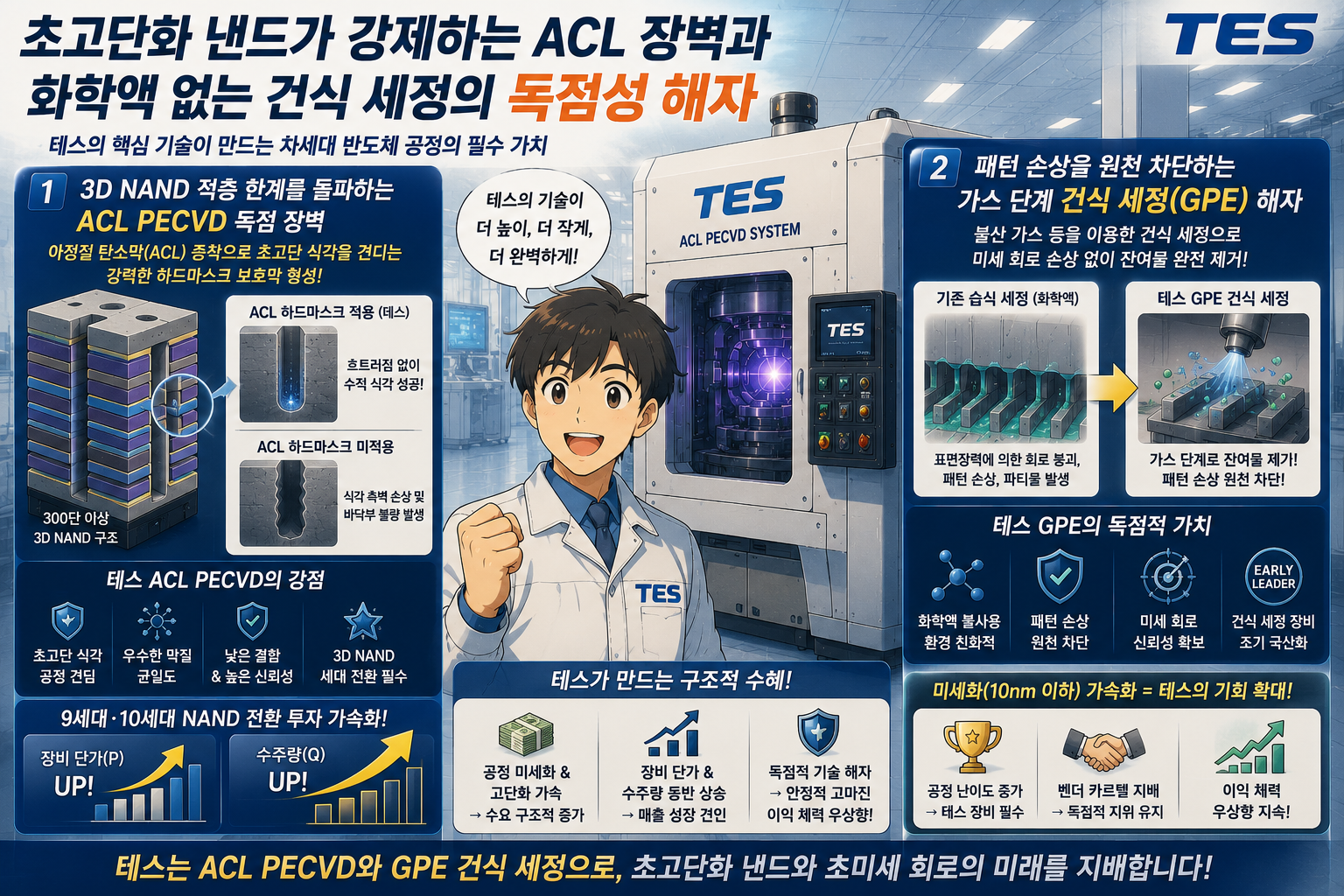 테스의 혁신적 반도체 기술