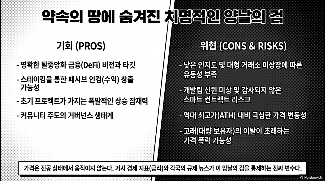 약속의 땅에 숨겨진 치명적인 양날의 검