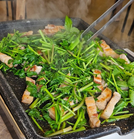 청도한재미나리맛집추천 한재 참 미나리 식육식당